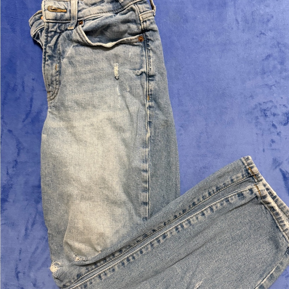 Old Navy Light Blue Women's Straight Leg Jeans